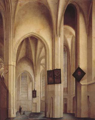 Pieter Jansz Saenredam Church Interior in Utreche (mk08) oil painting picture